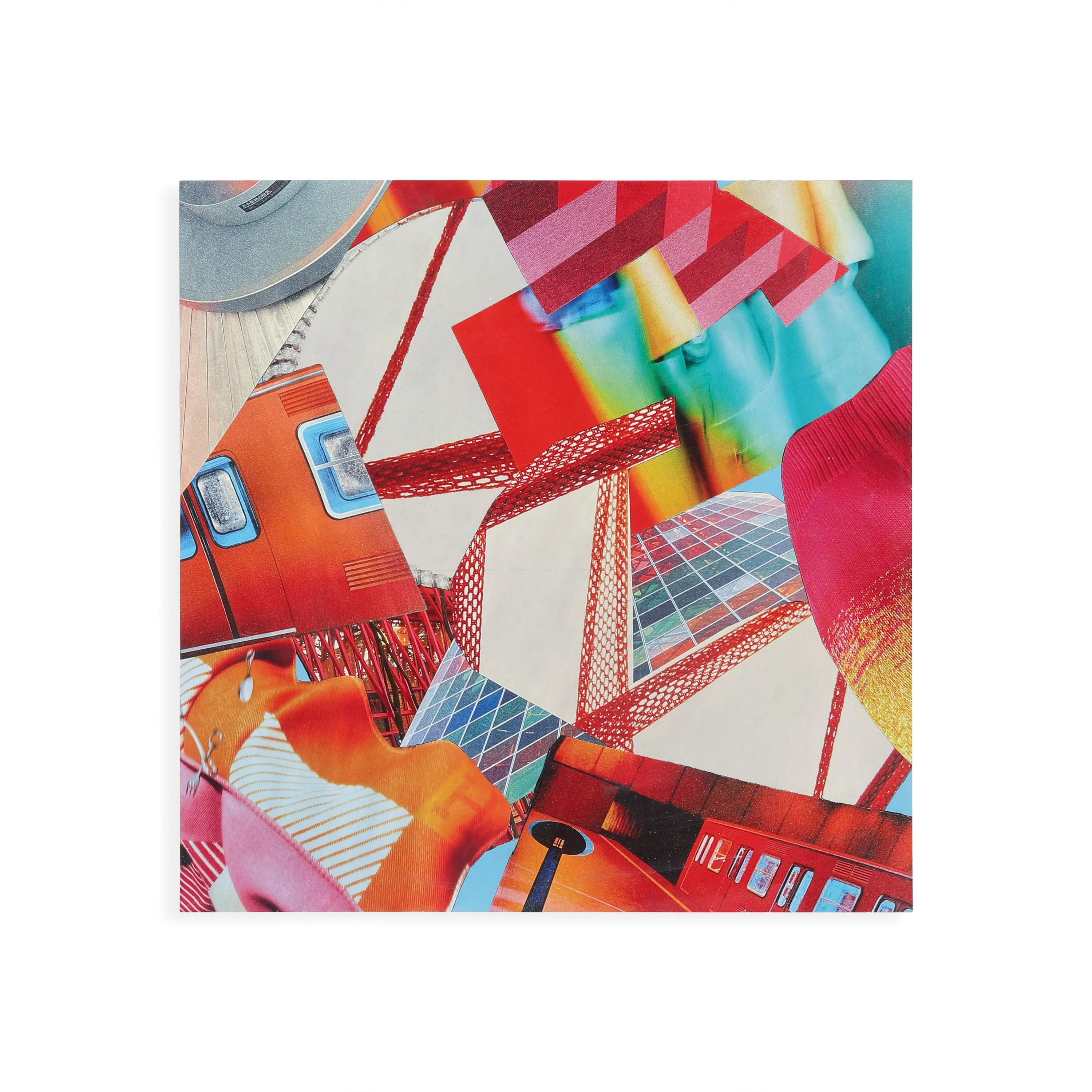 1388 (A D) Red Blue Collage