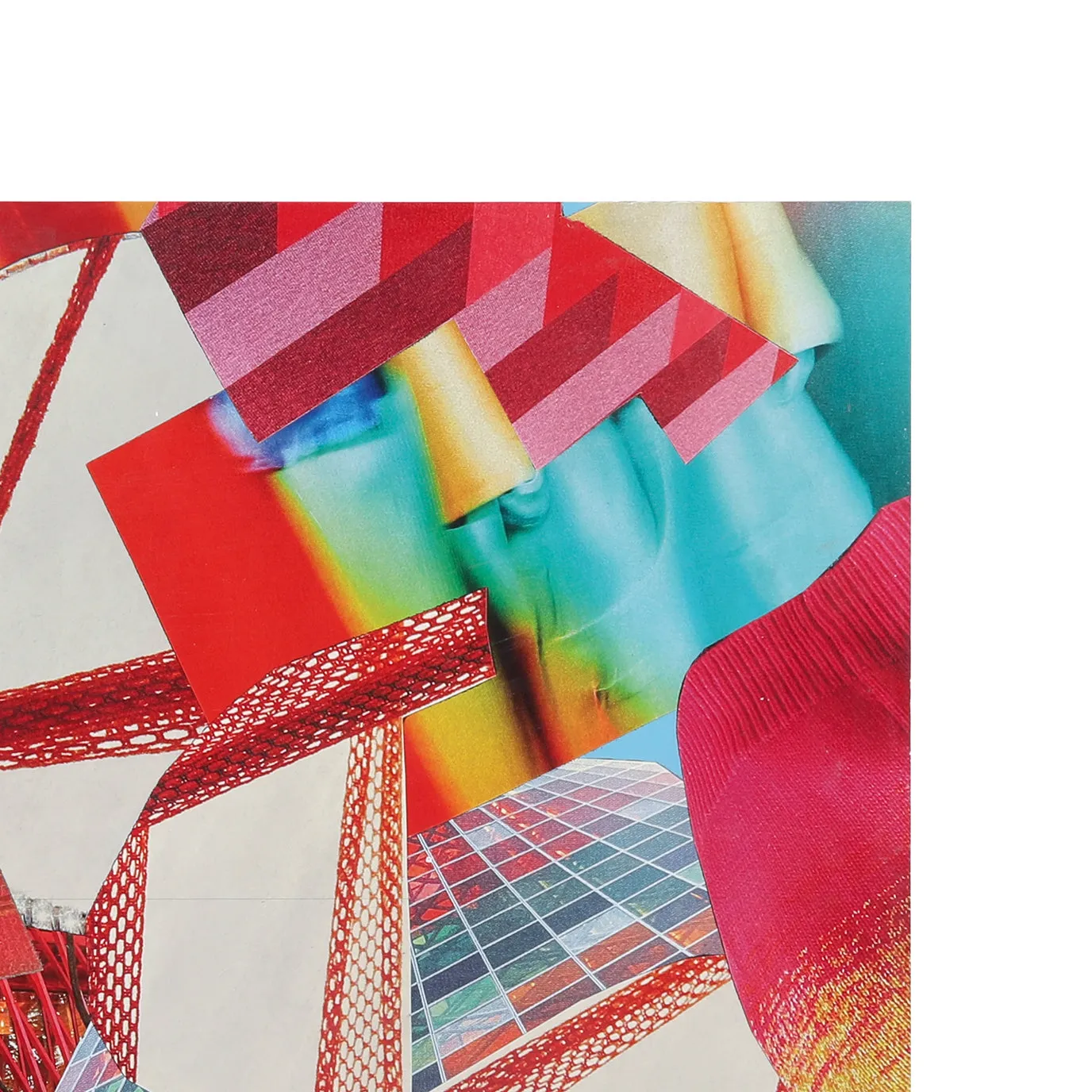 1388 (A D) Red Blue Collage