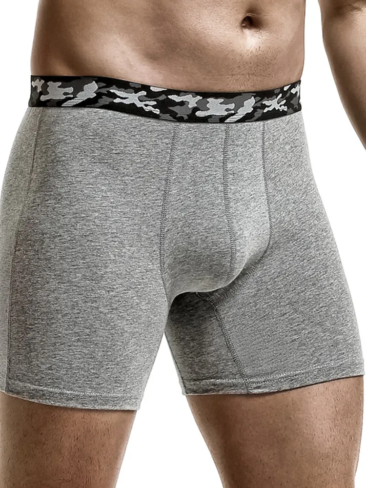 2 Pack Men’s U Convex Large Support Pouch Boxers Briefs