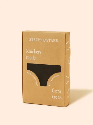 Black hipster knicker