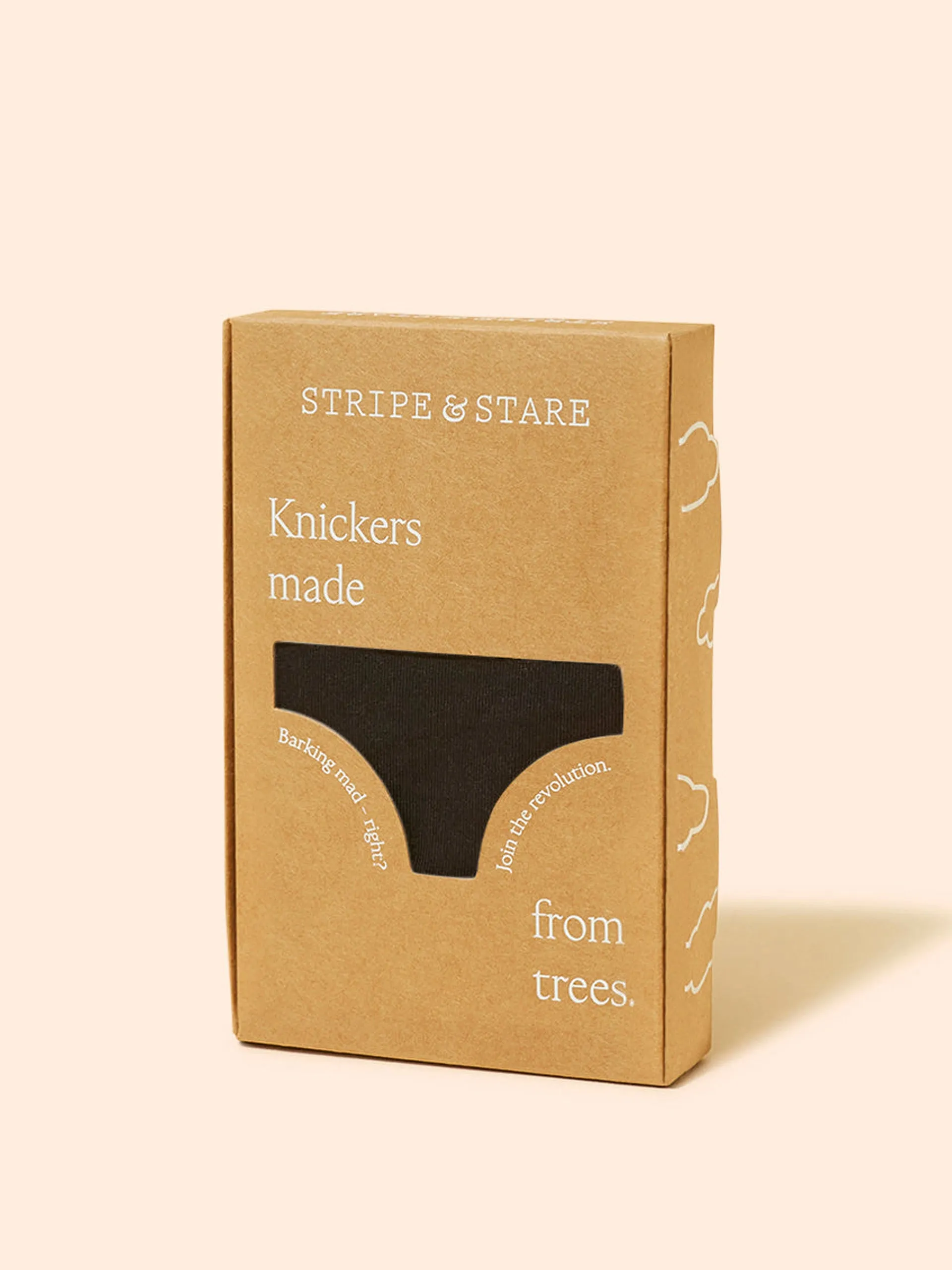 Black hipster knicker
