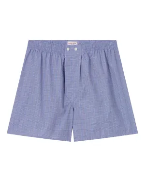 Blue Pure Cotton Classic Fit Boxer Short