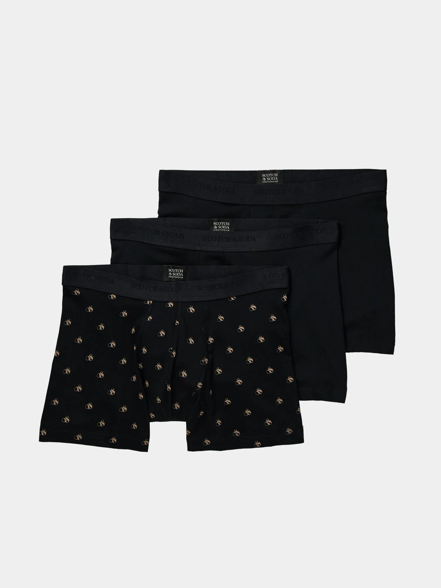 Brand icon boxer briefs 3 pack