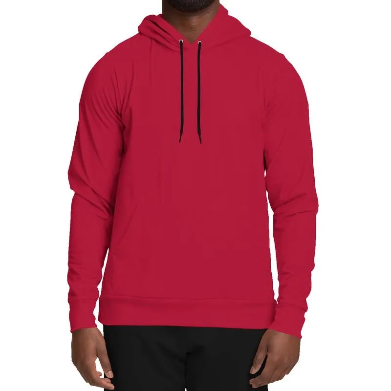Cardinal Red Hoodie | Unisex | with PLUS sizes | C0M100Y75K30