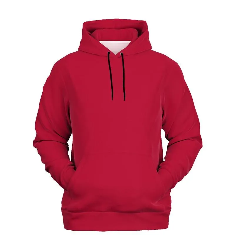 Cardinal Red Hoodie | Unisex | with PLUS sizes | C0M100Y75K30