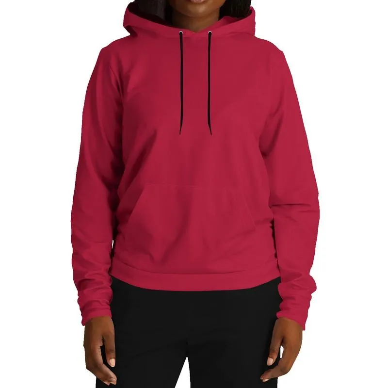 Cardinal Red Hoodie | Unisex | with PLUS sizes | C0M100Y75K30