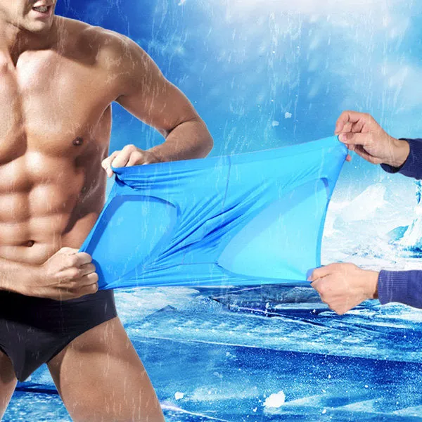 Casual Breathable Ice Silk Breathable Seamless Briefs