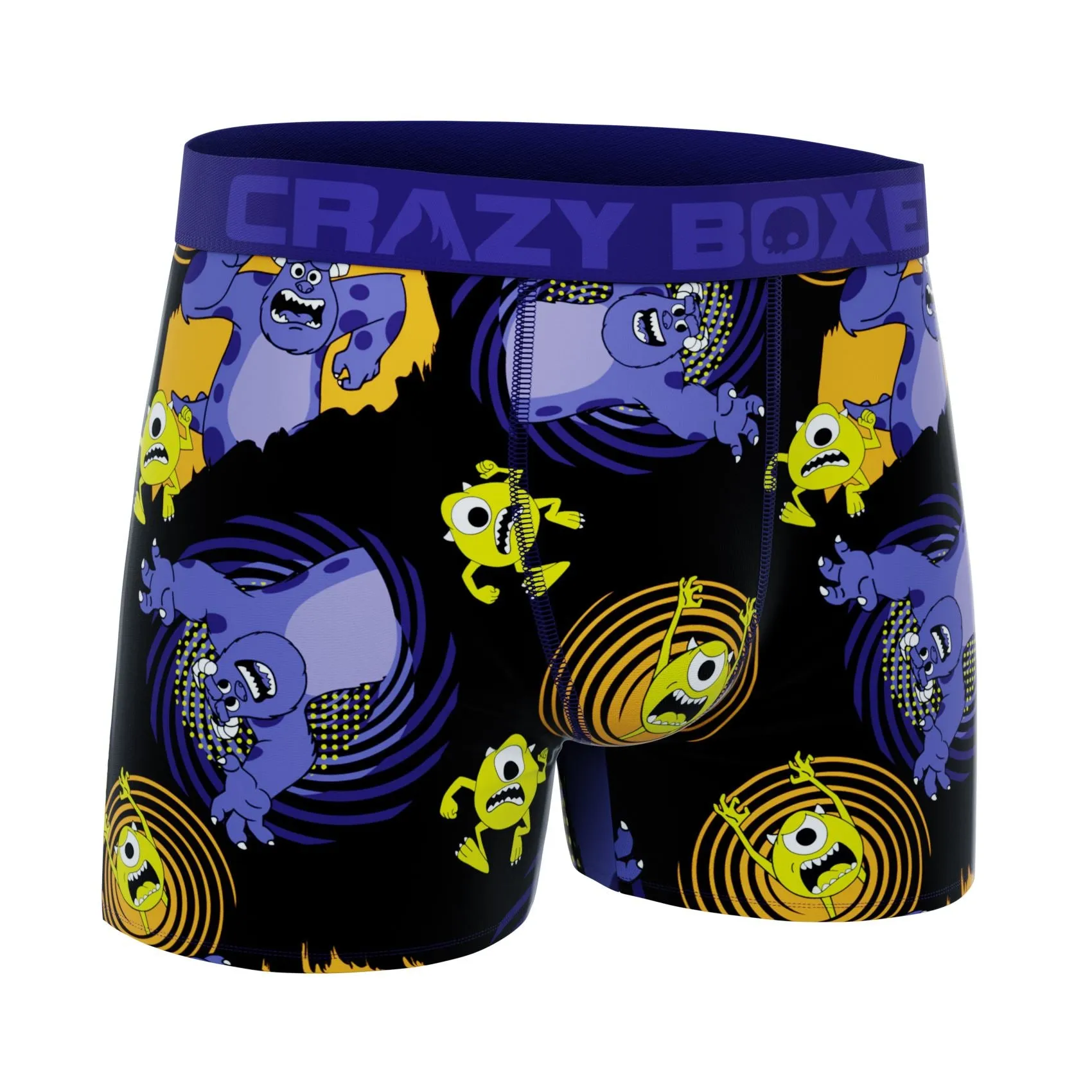 CRAZYBOXER Disney Monsters Men's Boxer Briefs