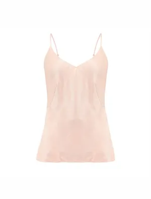 Fleur Du Jour Blush Silk Camisole