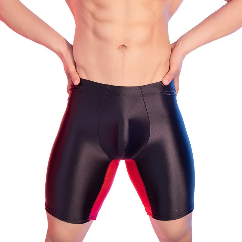 Glossy Ice Silk Shaping Leggings