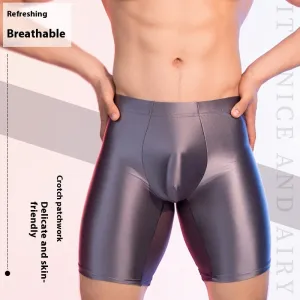 Glossy Ice Silk Shaping Leggings