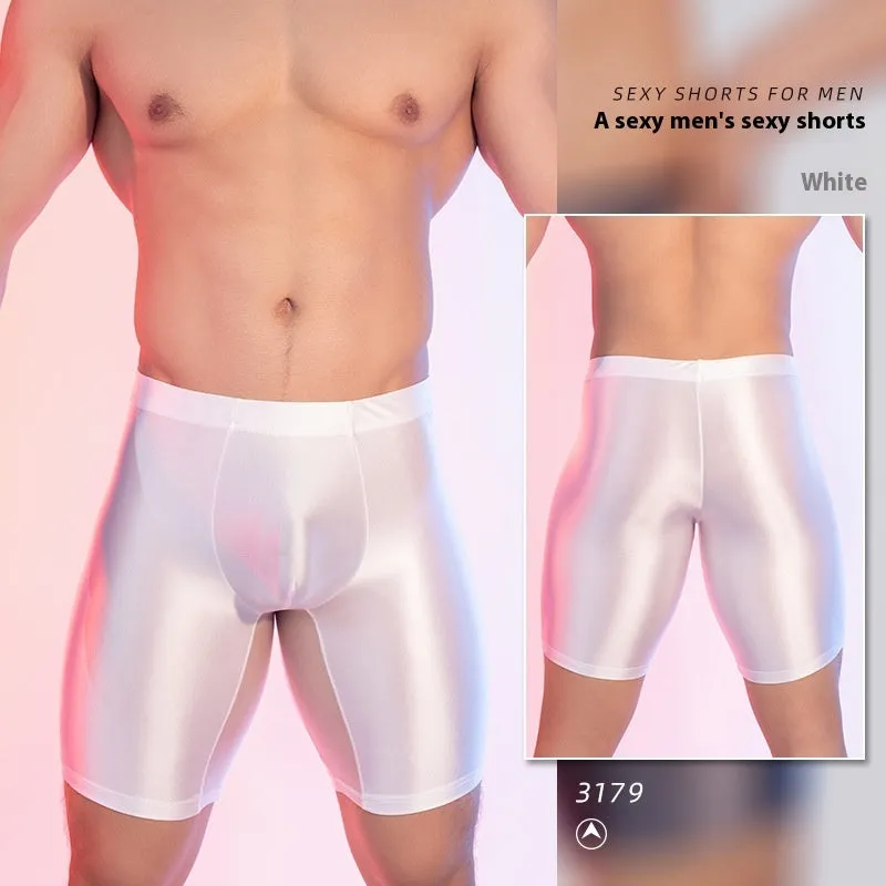 Glossy Ice Silk Shaping Leggings