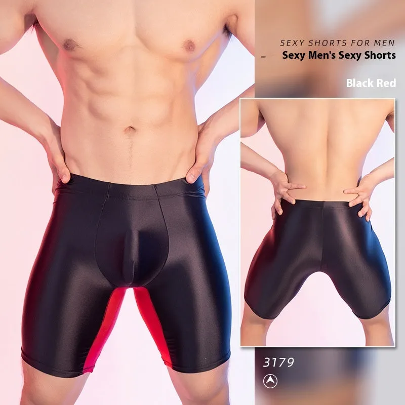 Glossy Ice Silk Shaping Leggings