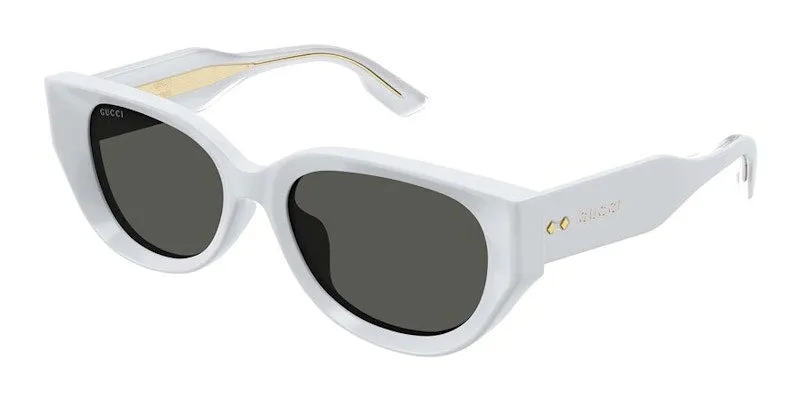 Gucci Cat Eye Sunglasses Light Gray/Black
