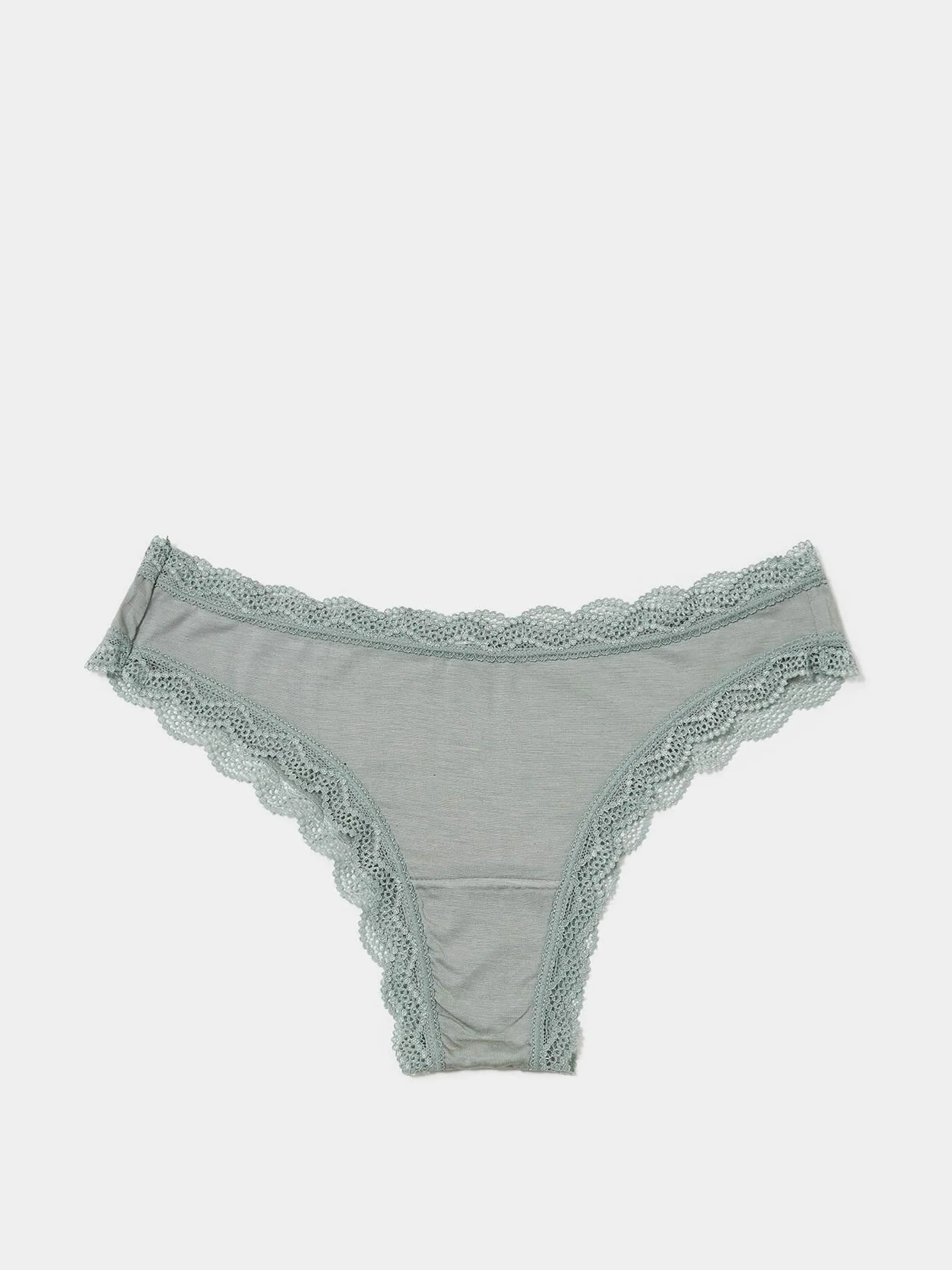 Khaki brazilian knicker