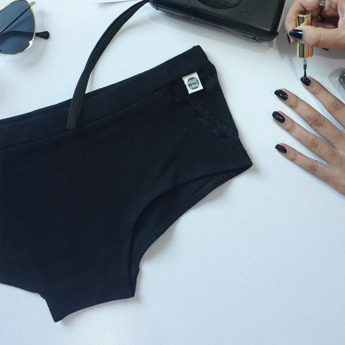 Lace It Up Boy-Shorts