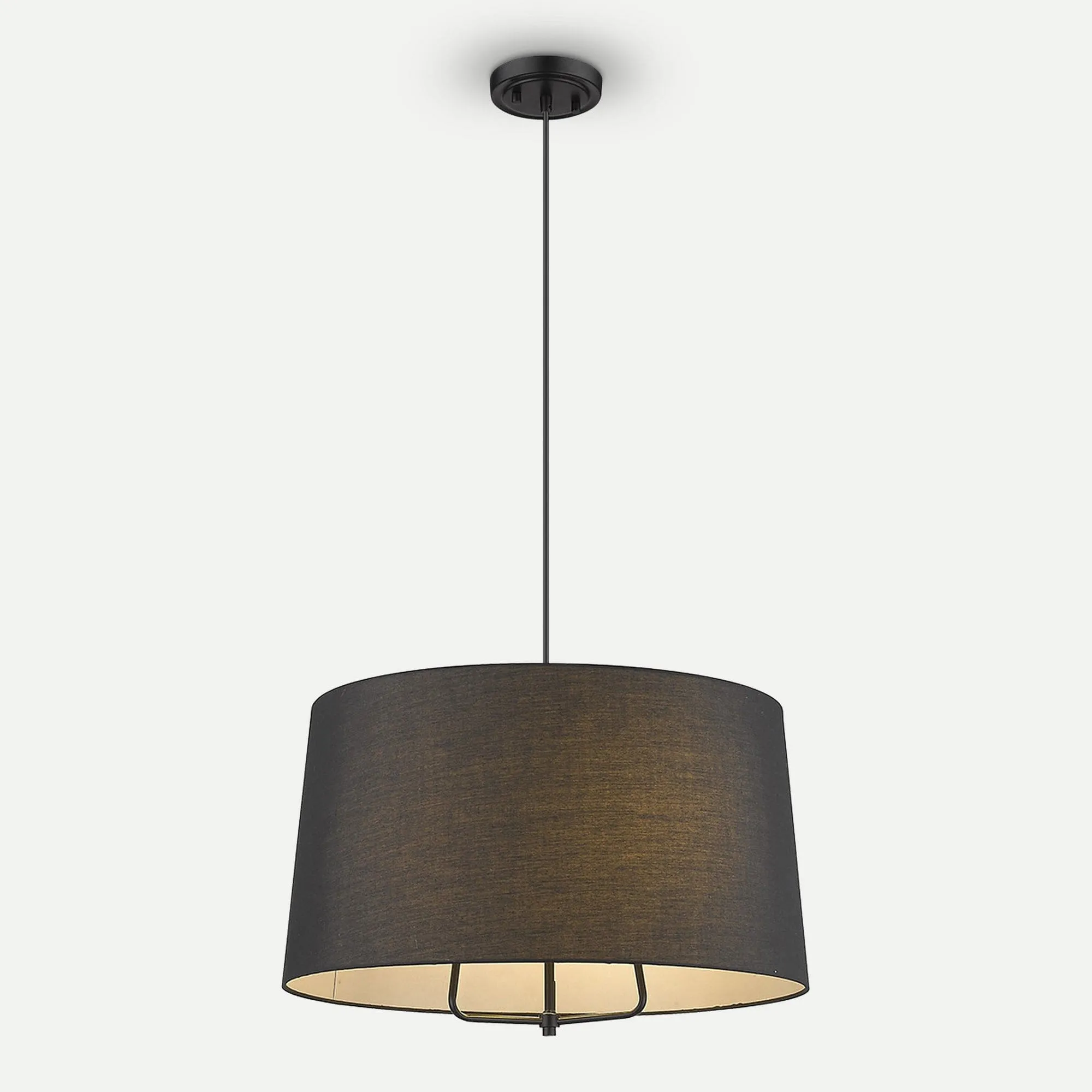 Lamia Modern Drum Shade Pendant