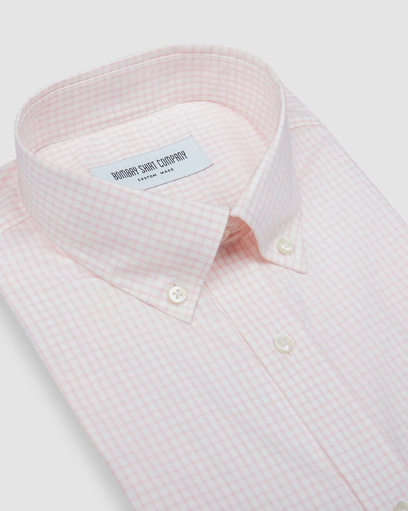 Light Pink Checks Shirt