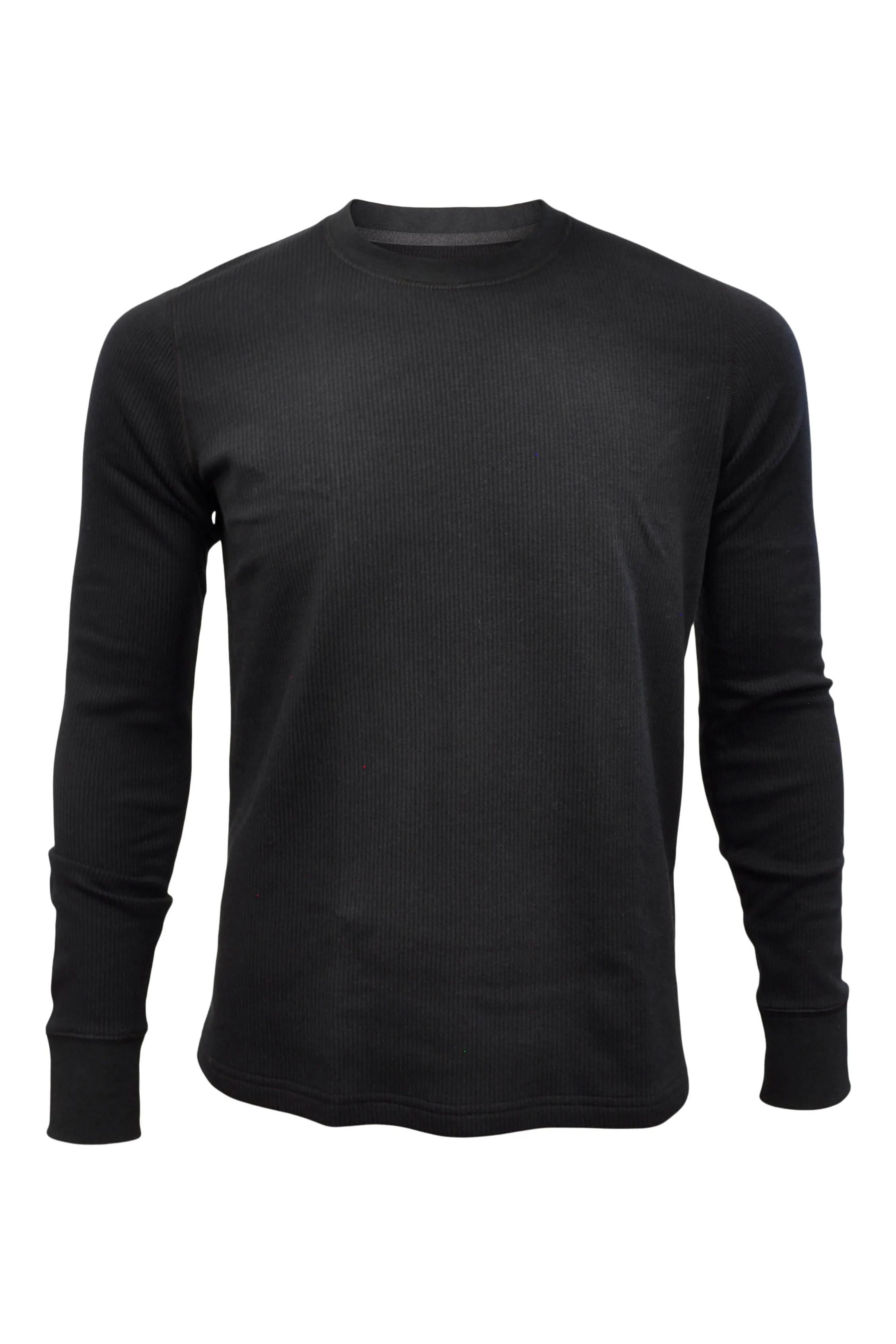 Men THERMA RIB Thermal Crewneck