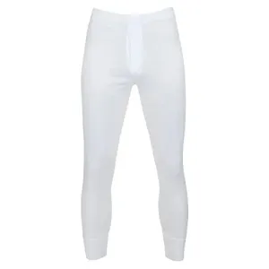 Mens Thermal Long Johns Winter Warm Thermal Underwear - 4 Colours All Sizes (Medium, White)
