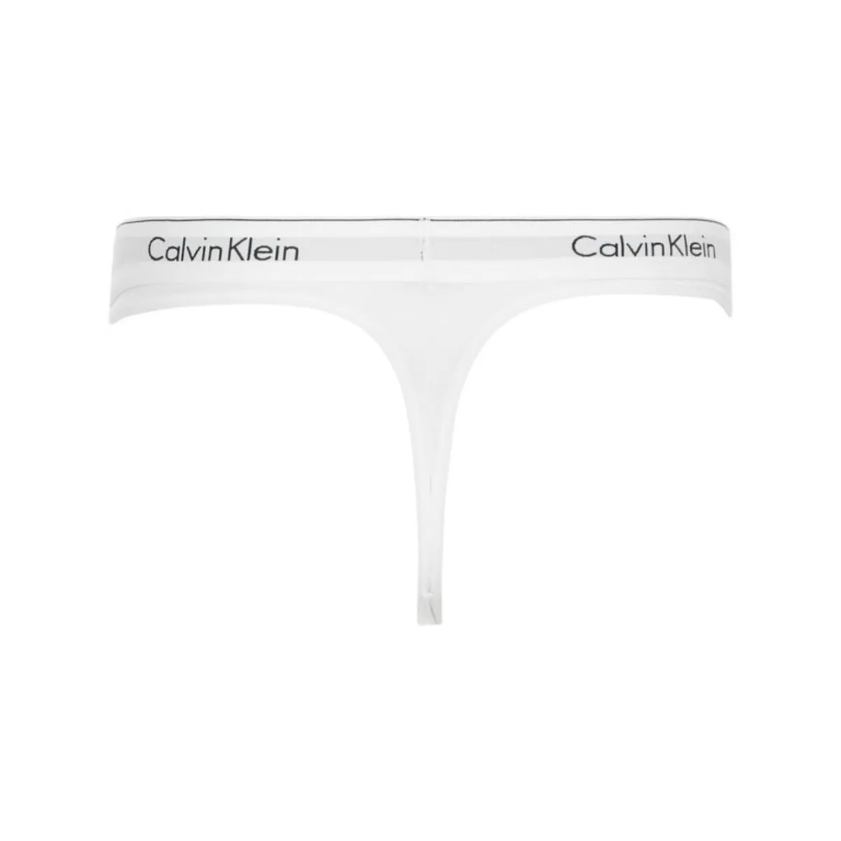 Modern Cotton Thong - White