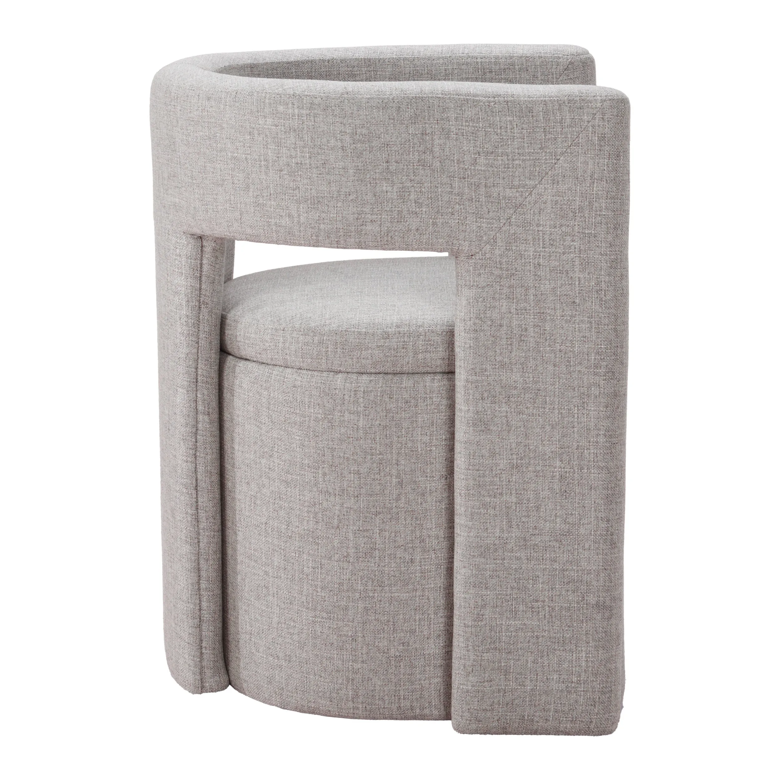 Papua Dining Chair, Gray