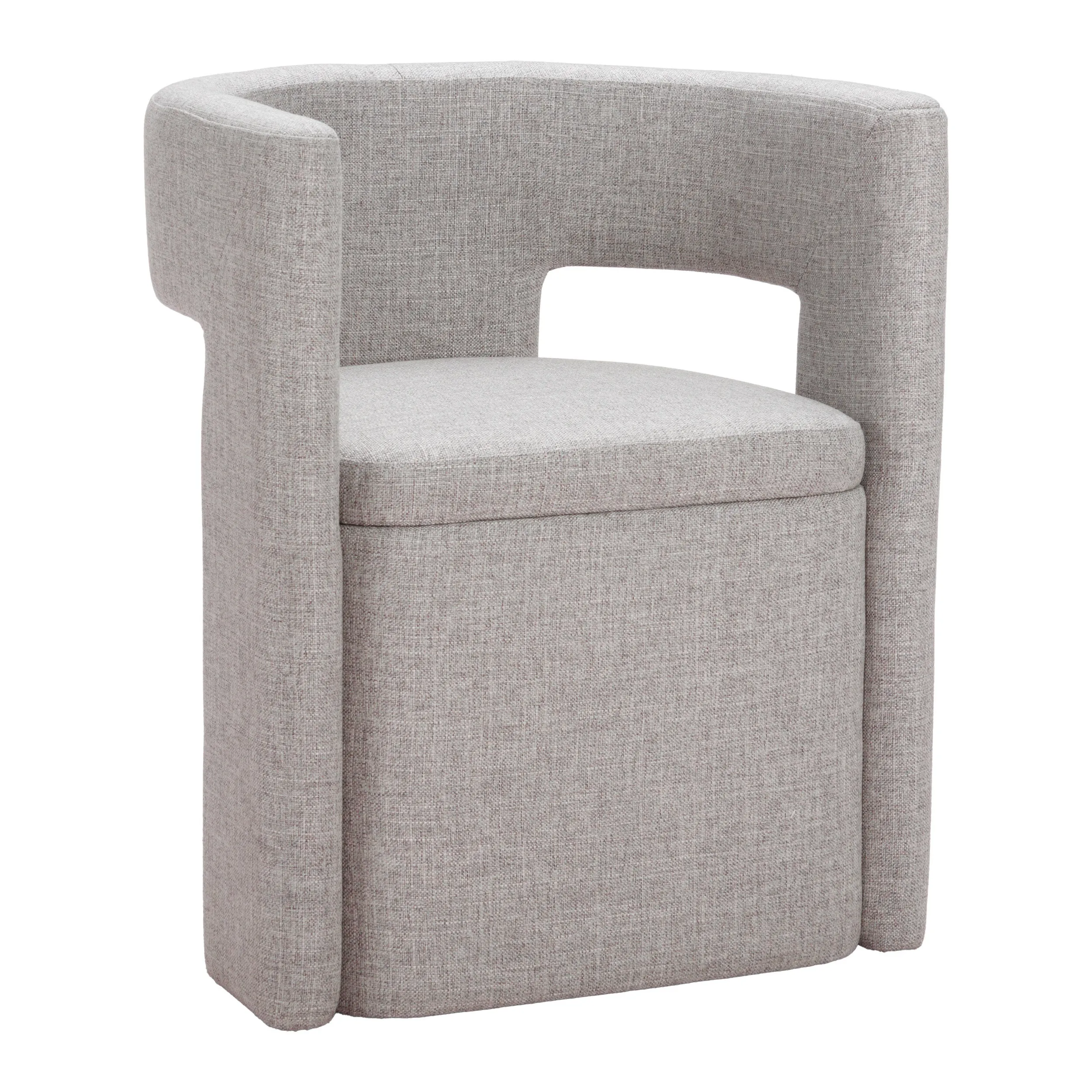 Papua Dining Chair, Gray