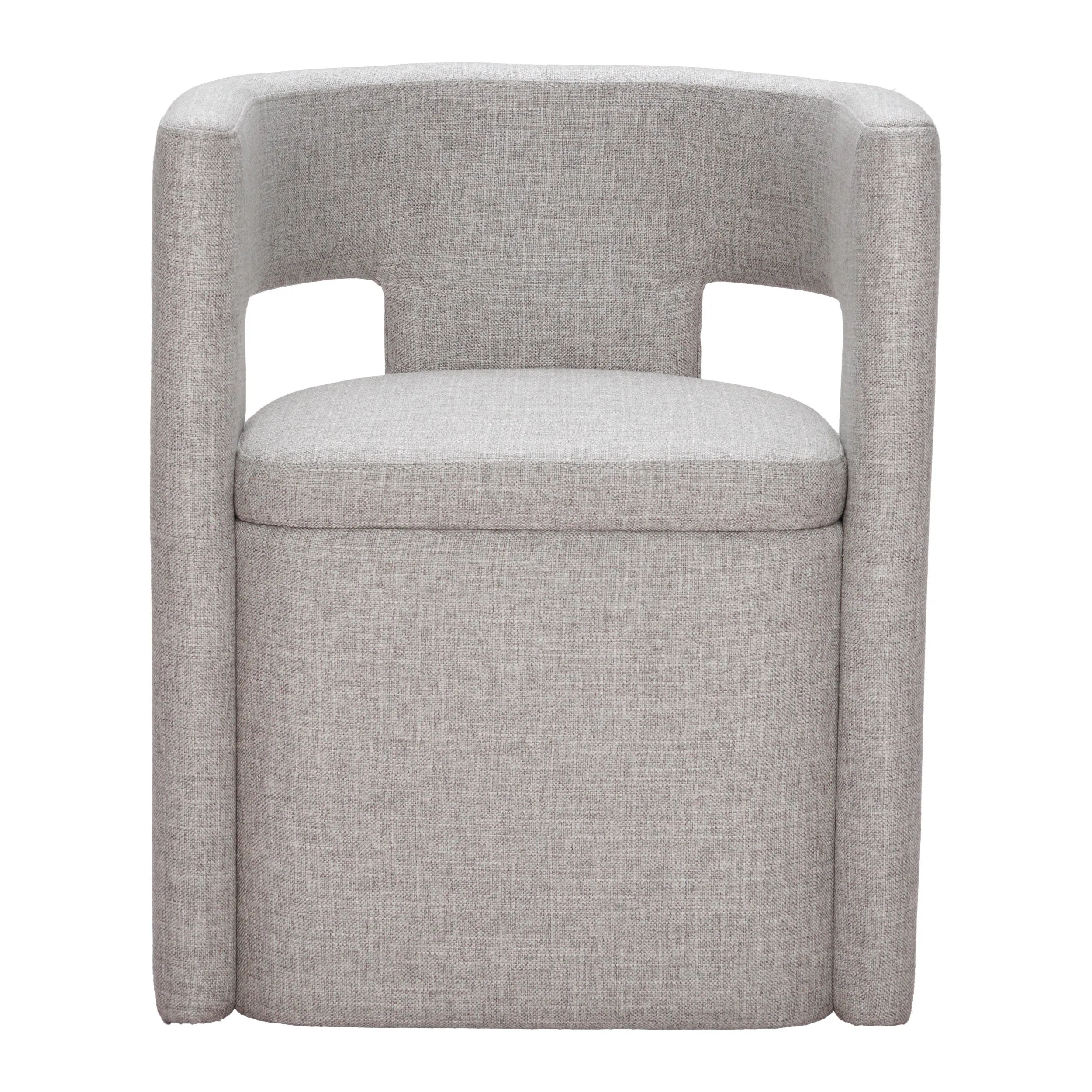 Papua Dining Chair, Gray