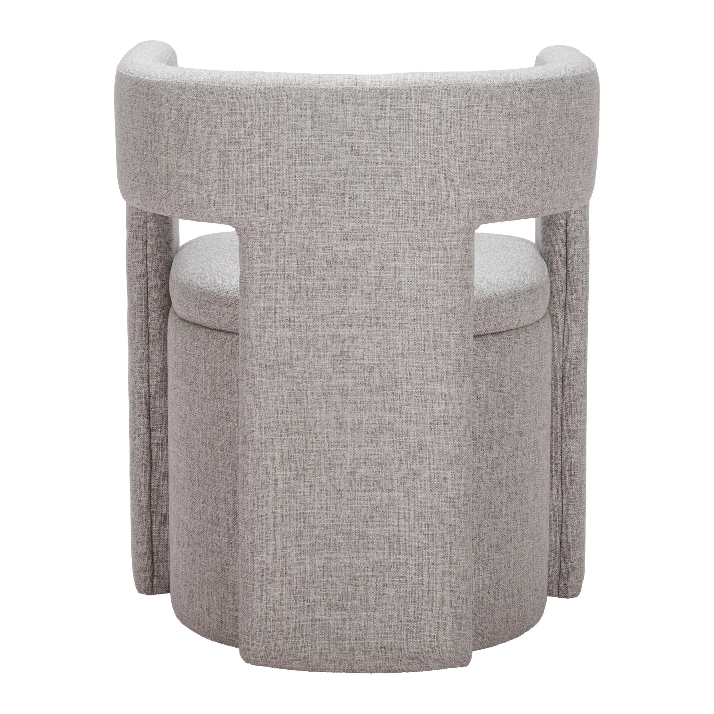 Papua Dining Chair, Gray