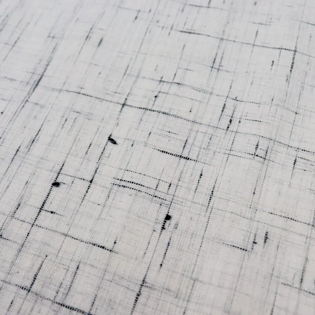 Pearl Grey Slub Handloom Cotton