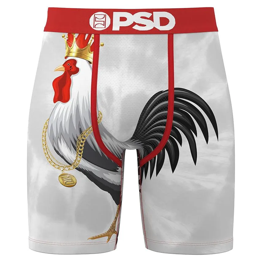 PSD Men's Multicolor Cocky 3-Pack Boxer Briefs Large Underwear - 324180216-MUL-L