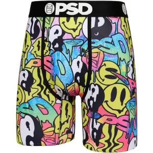 PSD Men's Multicolor Face Melter Boxer Briefs Medium Underwear - 124180029-MUL-M
