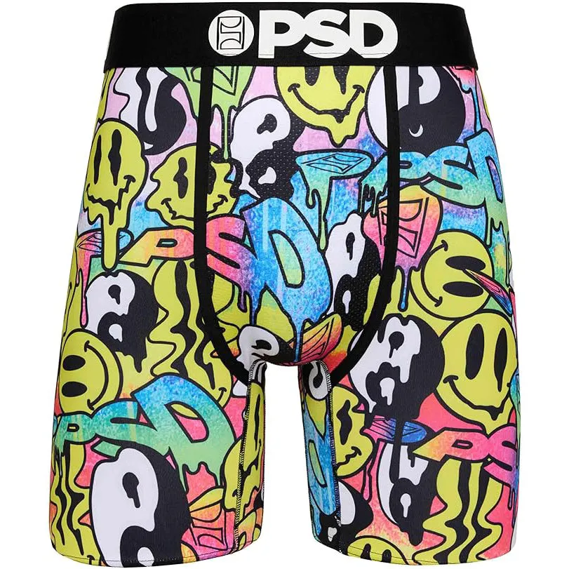 PSD Men's Multicolor Face Melter Boxer Briefs Medium Underwear - 124180029-MUL-M