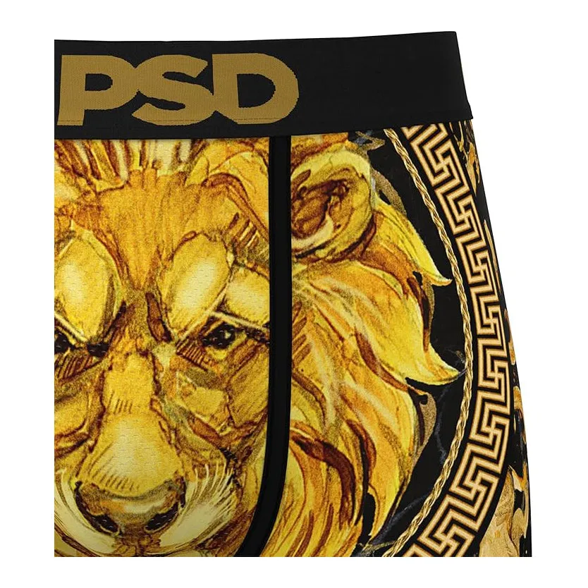 PSD Men's Multicolor Greek Gold Boxer Briefs Large Underwear - 324180050-MUL-L