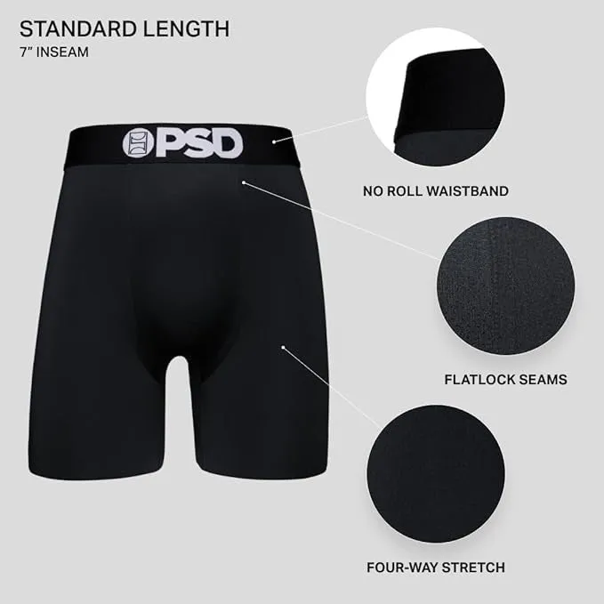 PSD Men's Multicolor Lava Flow Boxer Briefs Extra Large Underwear - 324180057-MUL-XL