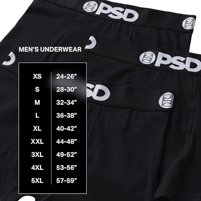 PSD Men's Multicolor Lava Flow Boxer Briefs Extra Large Underwear - 324180057-MUL-XL