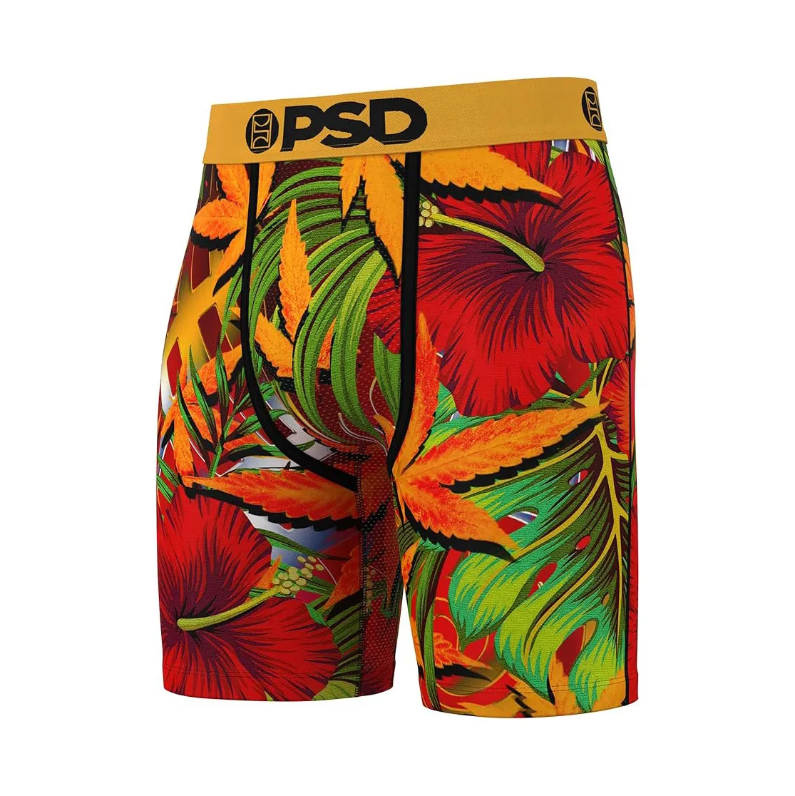 PSD Men's Multicolor Lava Flow Boxer Briefs Extra Large Underwear - 324180057-MUL-XL