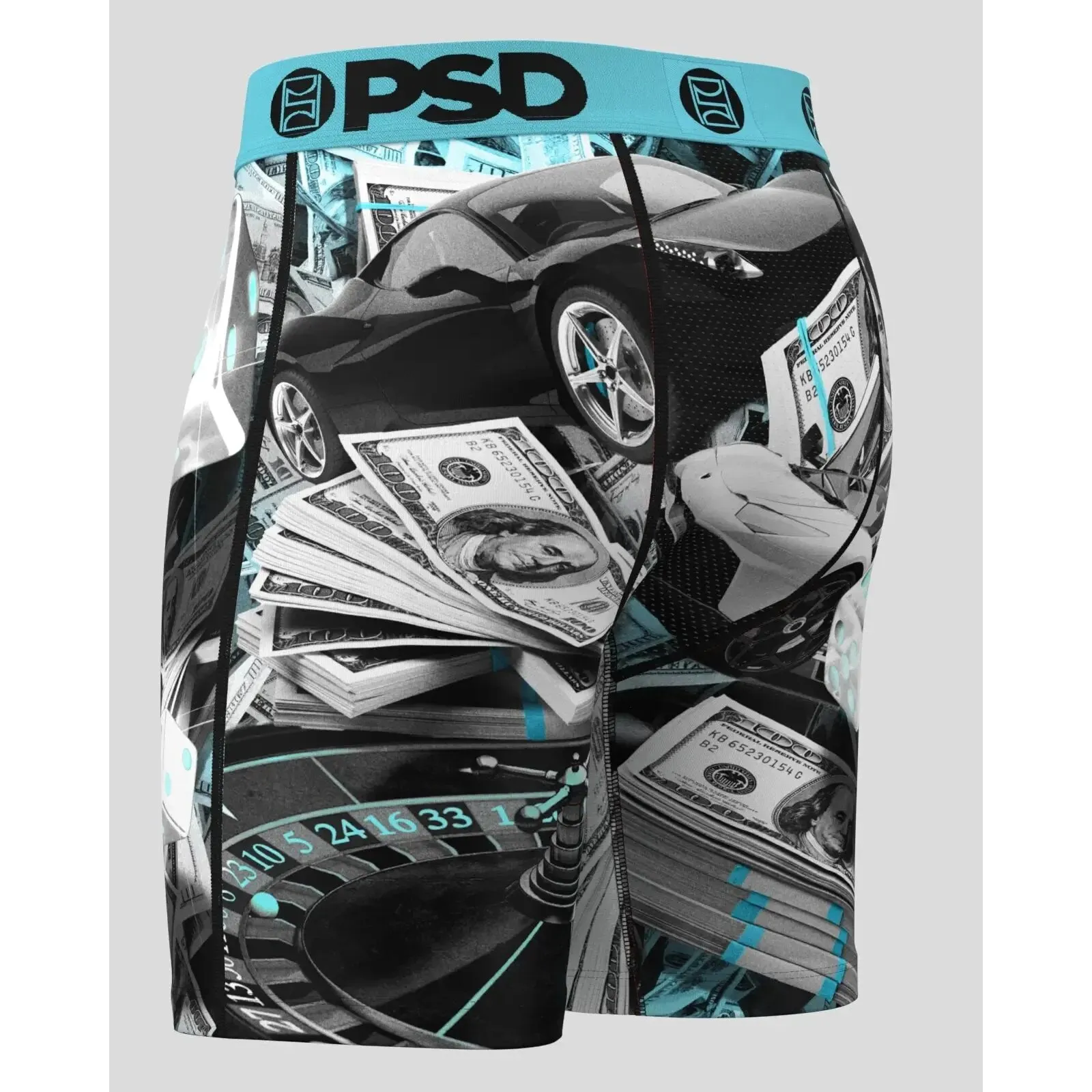 PSD Men's Multicolor Lifestyle Boxer Briefs XX-Large Underwear - 224180018-MUL-XXL