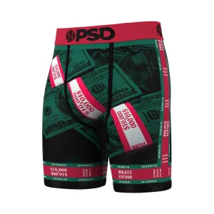 PSD Men's Multicolor Luxe Money Sport Boxer Briefs Large Underwear - 324180040-MUL-L
