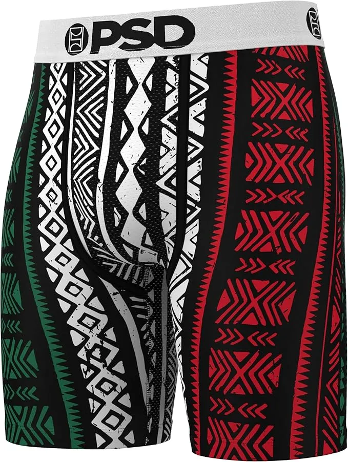 PSD Men's Multicolor Mex Boxer Briefs Extra Large Underwear - 324180082-MUL-XL