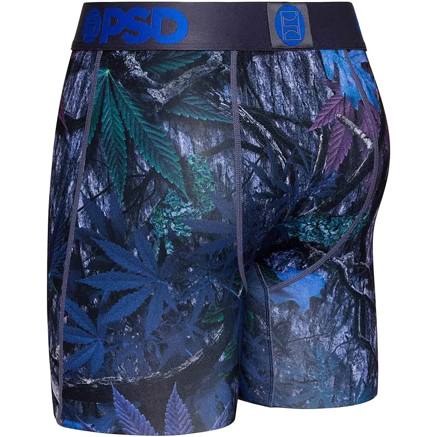 PSD Men's Multicolor Moisture-wicking Fabric Cool Bud Tree Boxer Brief Small Underwear - 423180033-MUL-S