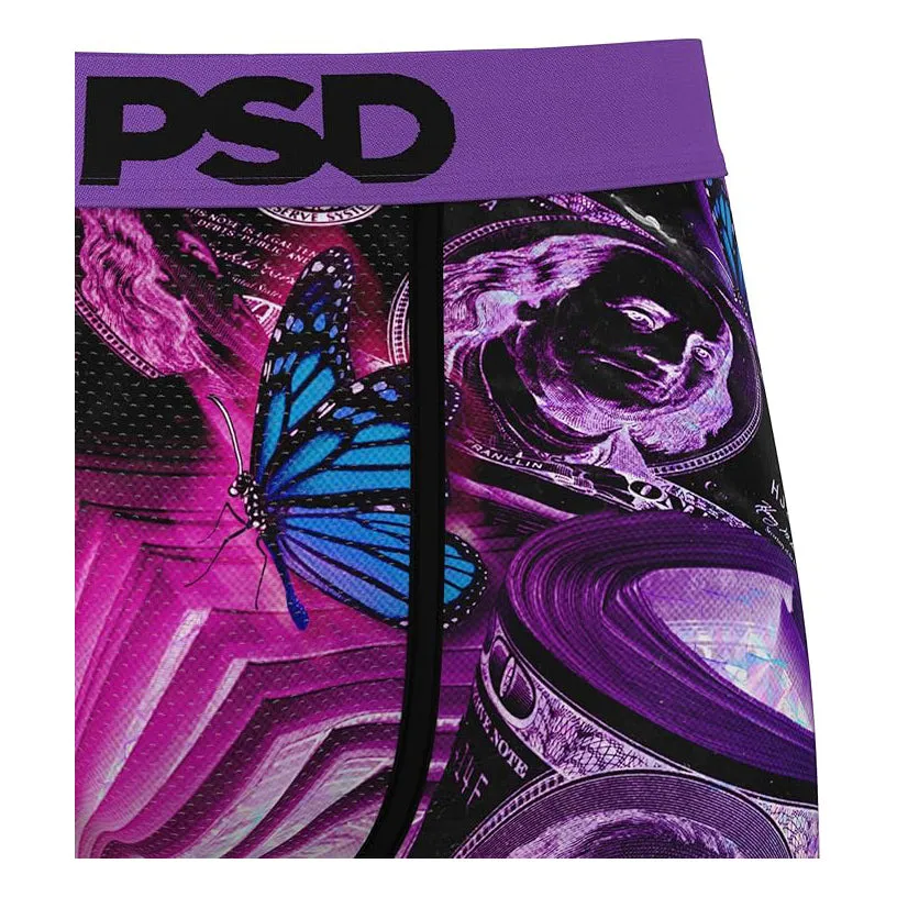 PSD Men's Multicolor Money Flys Boxer Briefs Medium Underwear - 324180045-MUL-M