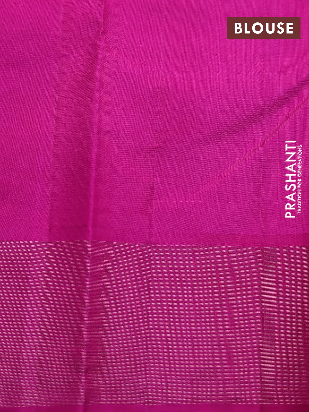 Pure kanchipuram silk saree navy blue and pink with allover checked pattern and temple design zari woven border