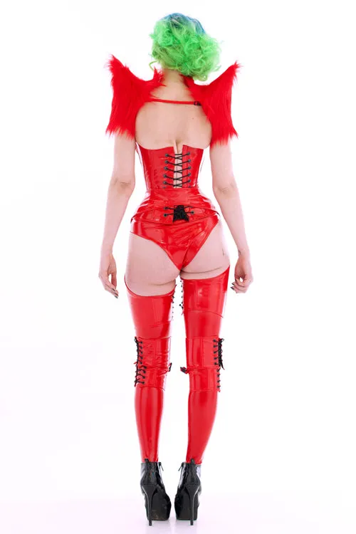 PVC high waisted formal underwear