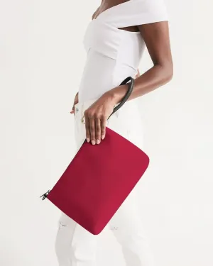 Shaded Red Zip Pouch | C0M100Y75K30