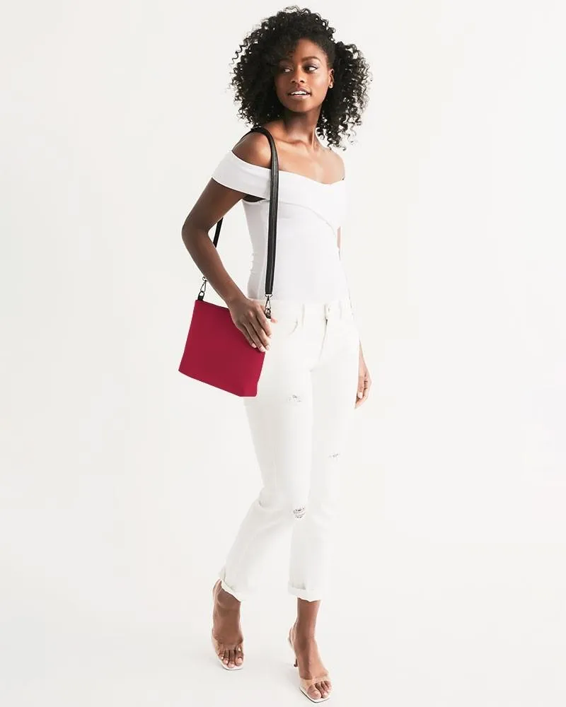 Shaded Red Zip Pouch | C0M100Y75K30