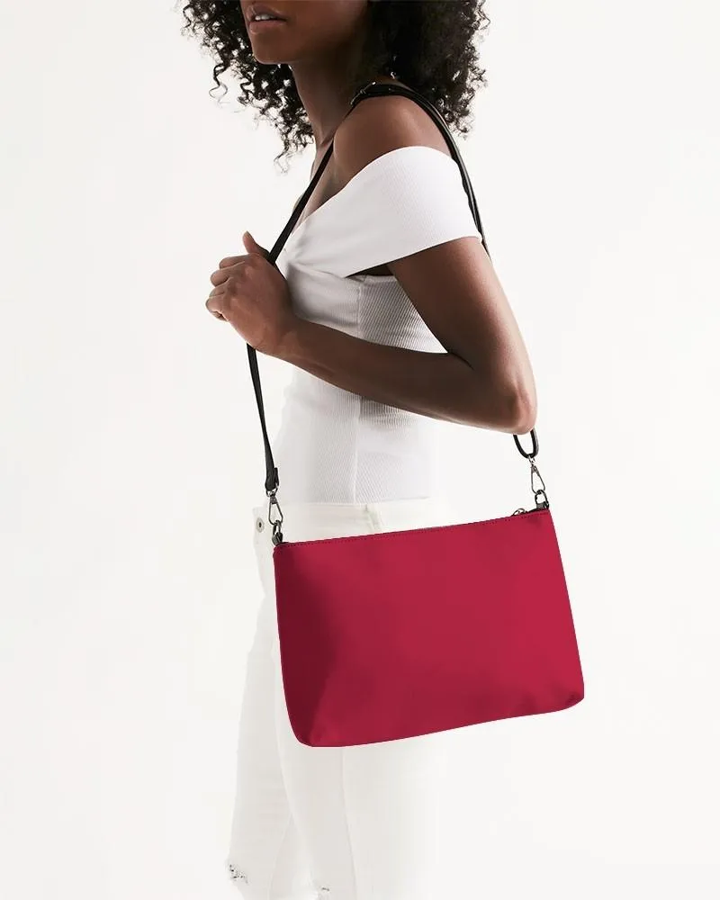 Shaded Red Zip Pouch | C0M100Y75K30