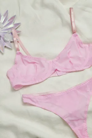 Sheer Bra and Panty Set