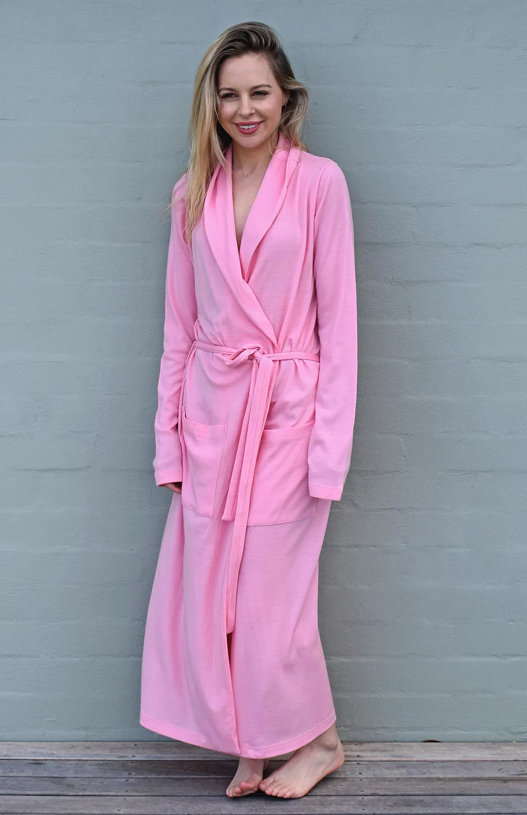 Smitten Merino Wool PONTE Dressing Gown