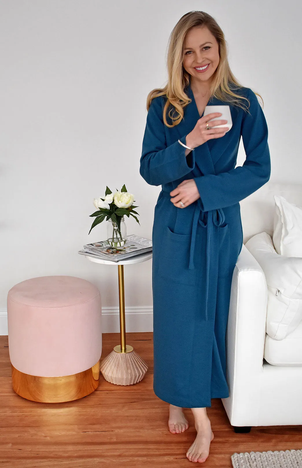 Smitten Merino Wool PONTE Dressing Gown